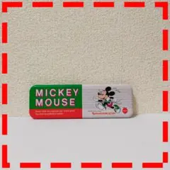 ミッキー缶ペンケース。（158mmx57mm）。未使用品。 匿名配送。