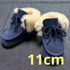UGG ベビー　ボアブーツ　11cm ネイビー