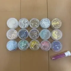 ネイル、レジンアート(ラメ・シェルフレーク) まとめ売り