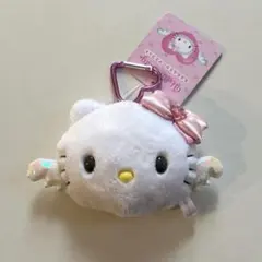 ハローキティ もふもふミラーマスコット エンジェル