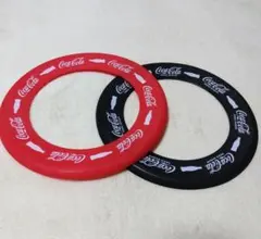 Coca-Cola 赤黒フライングディスク　フリスビー