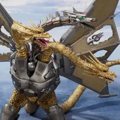 FINAL WARS カイザーギドラ＆ゴジラ（バンダイ）タグ付ソフビ2体