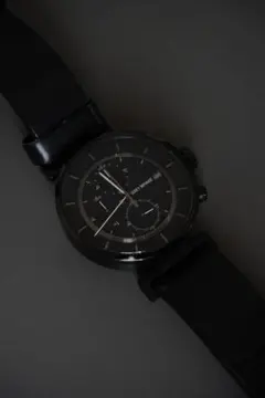 【希少/オールブラック】イッセイミヤケ W（ダブリュ） 和田智デザインSEIKOのサムネイル