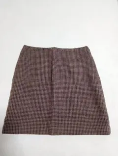 UNIQLO チェック柄 タイトスカート