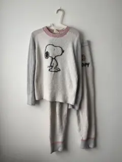 ジェラートピケ　スヌーピー　ルームウェア上下セット
