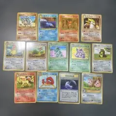 ポケモンカード 旧裏面 まとめ売り 13枚 拡張シート キラ ニドキング