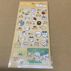 正規品　ちいかわ ゴールドクリアシール　ピース