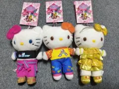 ハローキティ ラブandベリー ぬいぐるみ 3体セット