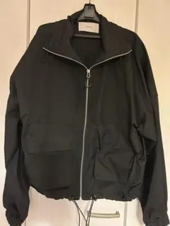 TODAYFUL ナイロンブルゾン黒　36のサムネイル