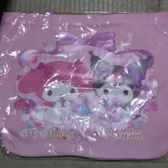《新品》底マチBIGトートバッグ　マイメロディ クロミ