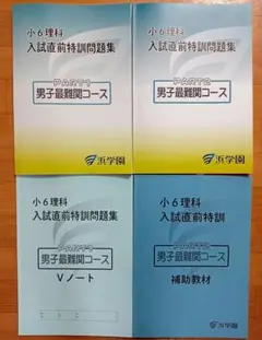 合格値下げ❕ほぼ無記入☆　【最新版】浜学園　日曜志望校別特訓セット4教科 ほぼ無記入☆ 【最新版】浜学園 日曜志望校別特訓セット4教科 合格