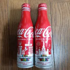 スーパーマリオワールドコカ・コーラ空缶2種類