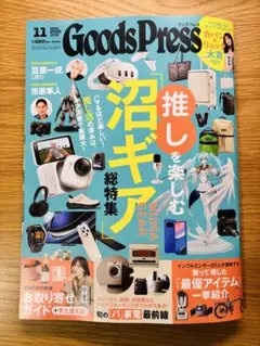 Goods Press 2025年 11月号 応募券❌冴木柚葉ページ❌