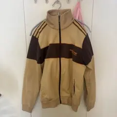 【アースカラー】adidas 90年代 アディダストラックジャケット 古着