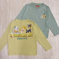 ！専用！PAW PATROL パウパトロール　長袖シャツ 2枚セット 110
