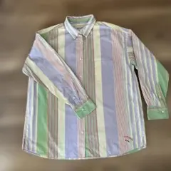 niko and... マルチストライプ長袖シャツ