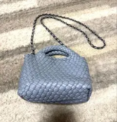 QUAY 2way メッシュバッグ ショルダーバッグ アイボリー 新品未使用 