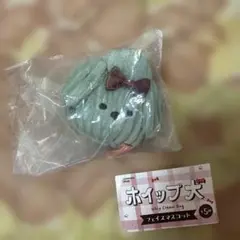 ホイップ犬 フェイスマスコット　チョコミント