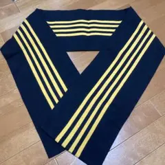 美品 J PREES スクールマフラー イギリス製 黒タグ