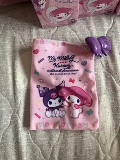 マクドナルド My Melody & Kuromi 巾着
