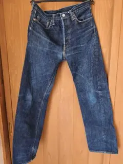 H.D.O 林芳亨 ボタンフライコットンセルビッジデニムパンツ ブルー 30 