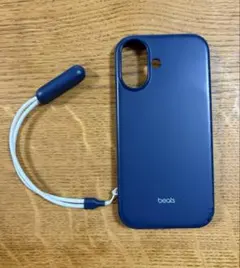 beats iPhone17ケース ネイビー ストラップ付きのサムネイル
