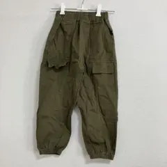 美品　カーゴパンツ オリーブグリーン ポケットあり