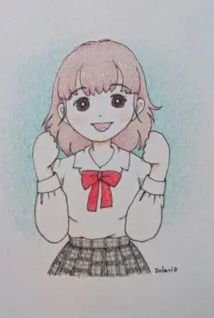 女の子のイラスト2