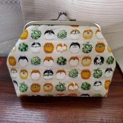 ハンドメイド がま口財布 ユキエモン キューブキャンディ - メルカリ
