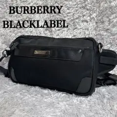 2025年最新】BURBERRY BLACK LABEL メンズ ボディバッグ