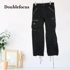 zC330【S】Doublefocus カーゴパンツ 裾紐 ロールアップ