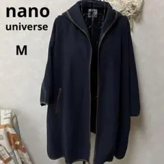 【新品未使用】　ナノユニバース　ケープコート　値札付き　28,600円　ネイビー コウベレタス KOBE LETTUCE ケープコート [K1242] （ネイビー