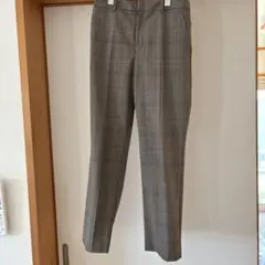 UNIQLO チェック柄 スリムフィットパンツ M