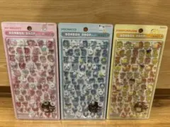 ボンボンドロップシール　サンリオ文字　マイメロ ポチャッコ　ポムポムプリン