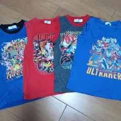 BANDAI 特撮キャラクター ノースリーブ 4枚セット