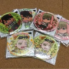 TIGER&BUNNY タイバニの森！ 缶バッジ6種セット タイガー&バニー