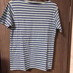 ORCIVAL オーシバル ボーダーカットソー ブルー×ライトグリーン 3
