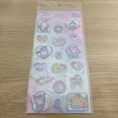 R*中様 【新品・未開封】すりガラス風シール ユニコーン　サンリオキャラクター