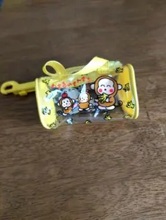 希少レトロサンリオ おさるのもんきちビニールバックキーホルダー