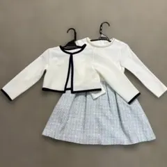 UNITED ARROWS ポンチ×ファンシーツイード ワンピース ボレロ