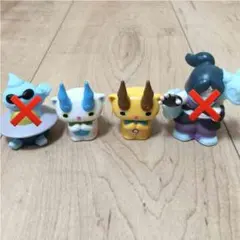 妖怪ウォッチ　ソフビ　指人形　２体セット