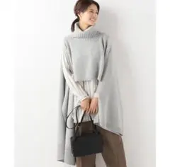 ウール ポンチョ