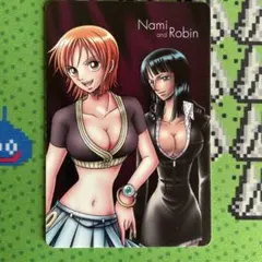 ワンピース　スペシャルパーティー　グミカード　ロビン ワンピース グミカード ナミ&ロビン スペシャルパーティー 2009年