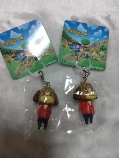 あつまれどうぶつの森 めじるしチャーム ケント 2点セット