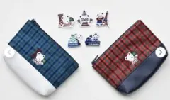 ファミリアポーチ　880853 神戸限定　赤系