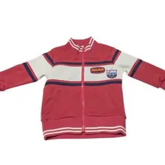 赤ストライプ刺繍ジャケット