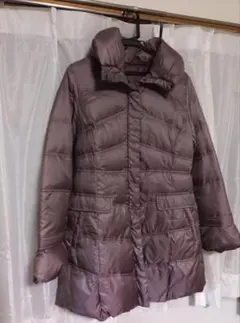 美品！パープル ダウンジャケット