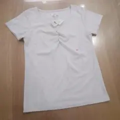 新品タグ付き洋服の青山nline Precious半袖　脇パット　トップス