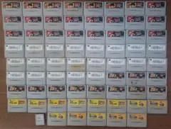 【ジャンク品】スーパーファミコン　ゲームカートリッジ　まとめ売り