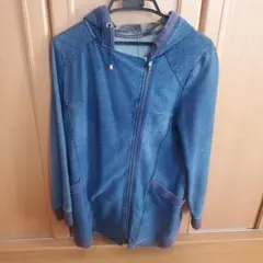 デニム調ジャケット